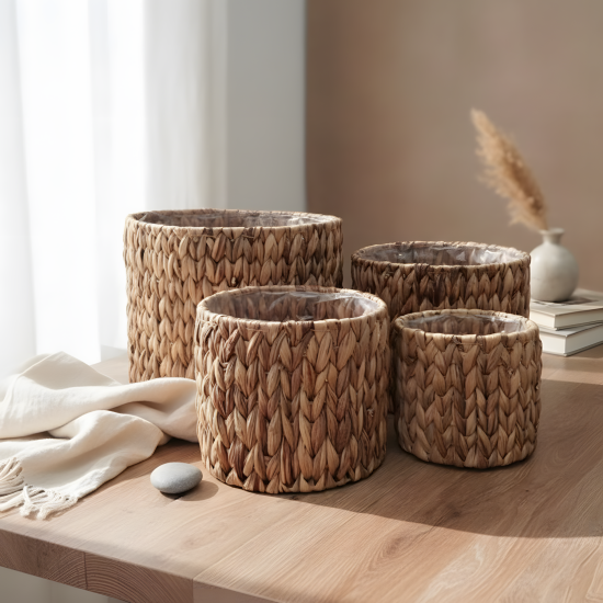 Straw Basket L